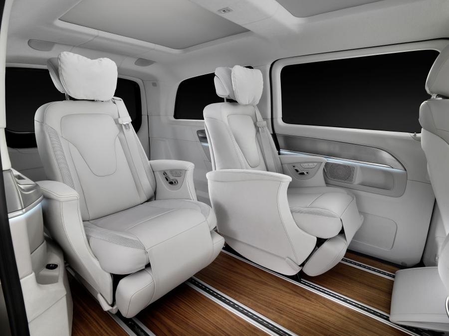  Mercedes-Benz Concept V-ision e 2015 года  (фото 3 из 5)